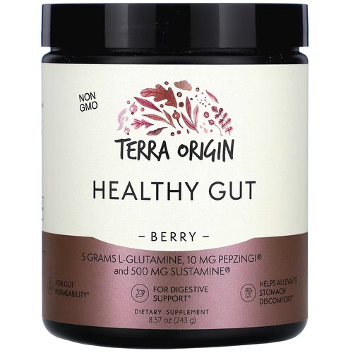 Порошок Terra Origin Healthy Gut, 243 г, 243 мл фото, описание