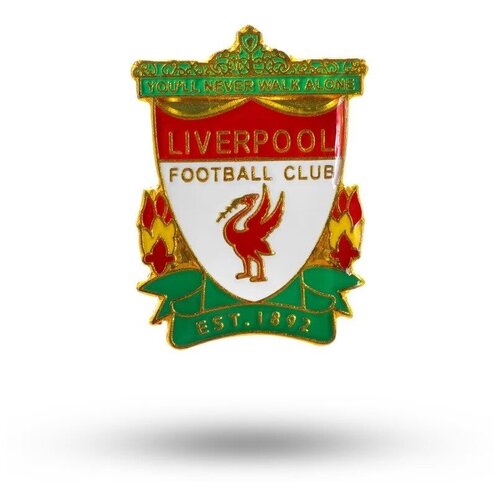 Liverpool FC, Атрибутика для болельщиков Ливерпуля, АПЛ, значок Ливерпуль фото, описание