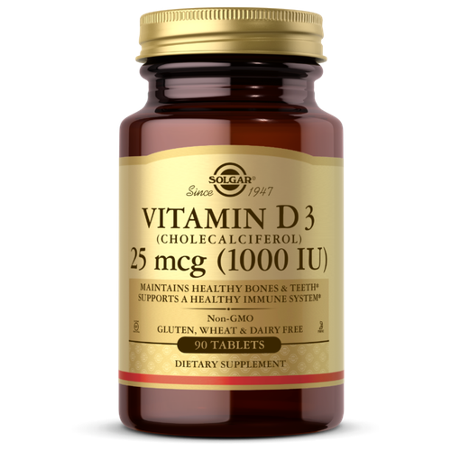 Vitamin D3 (Cholecalciferol), 1000 ME, 90 шт. фото, описание