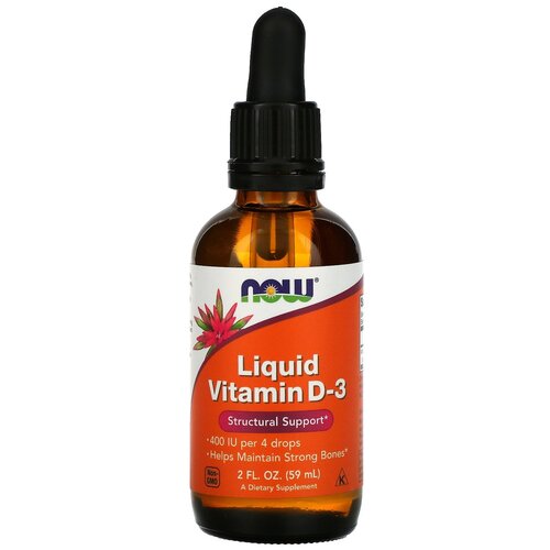 Liquid Vitamin D-3 фл., 400 МЕ, 59 мл, 270 г фото, описание