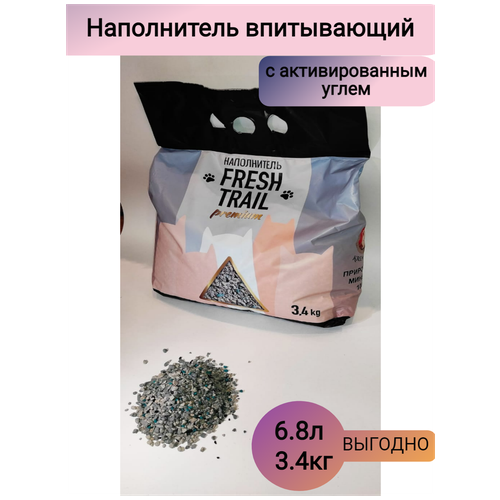 FRESH TRAIL PREMIUM наполнитель для кошачьего туалета (аналог Fresh Step) фото, описание