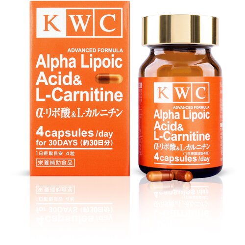 KWC Alpha Lipoic acid &L-carnitine капс., 105 г, 120 шт. фото, описание