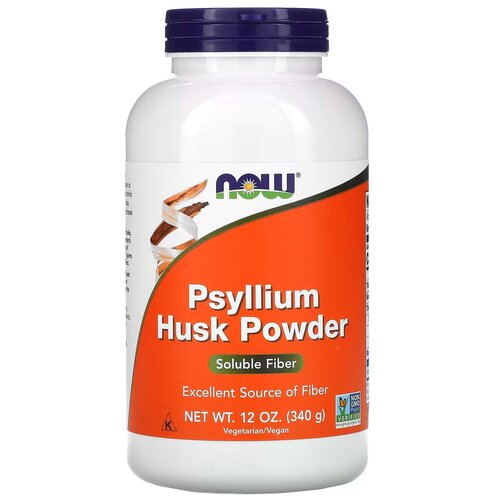 NOW Psyllium Husk Powder (12 oz (340 гр)) фото, описание