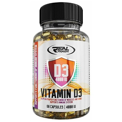 Vitamin D3 4000iu, 60 капсул фото, описание