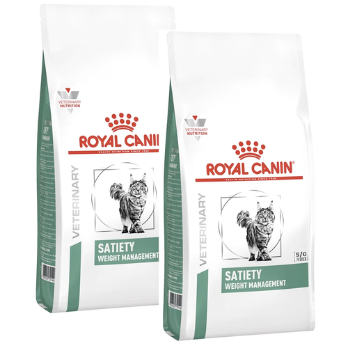 Сухой корм для кошек Royal Canin Satiety Weight Management SAT34, для снижения веса 2 уп. х 2 шт. х 3500 г фото, описание