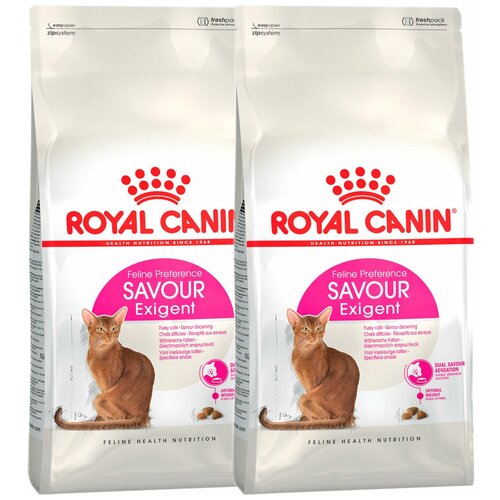 ROYAL CANIN SAVOR EXIGENT для привередливых взрослых кошек (10 + 10 кг) фото, описание