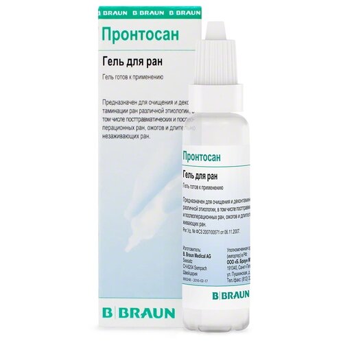 Пронтосан гель д/ран, 30 мл, 2 уп. фото, описание