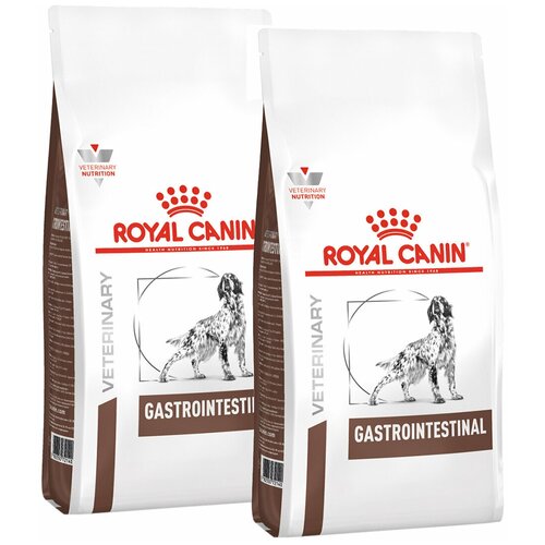 Сухой корм ROYAL CANIN GASTRO INTESTINAL для взрослых собак при заболеваниях желудочно-кишечного тракта (2 + 2 кг) фото, описание