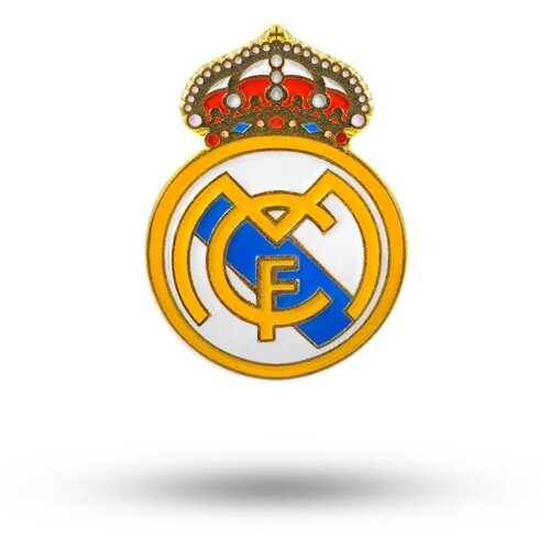 Real Madrid FC, Атрибутика для болельщиков Мадридского Реала, значок Реал Мадрид фото, описание