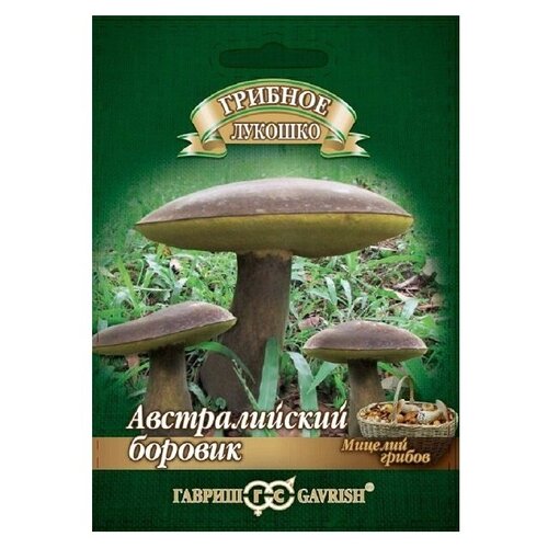 фото Мицелий Боровик австралийский гриб на зерновом субстрате, 15 мл, Гавриш, купить онлайн за 212 рубл.