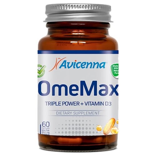 фото Avicenna OmeMax with vitamin D капс., 60 шт., купить онлайн за 3400 рубл.