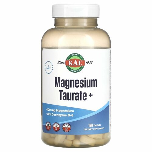 Kal Magnesium Taurate+ 400 мг 180 таб фото, описание