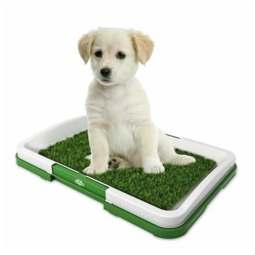 Домашний туалет для собак с травой / Лоток для собак Puppy Potty Pad фото, описание