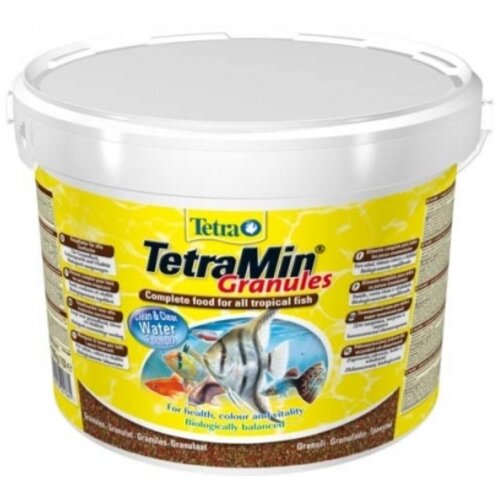 Корм TetraMin Granules для рыб, гранулы, 10 л, 4,2 кг фото, описание