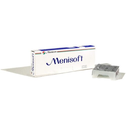 Контактные линзы Menicon Menisoft, 3 шт., R 8,6, D -2,25, прозрачный, 1 уп. фото, описание