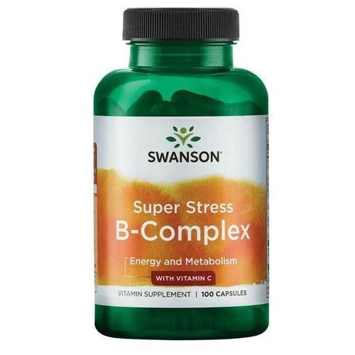 фото Super Stress B-Complex, 170 г, 100 шт., купить онлайн за 2450 рубл.