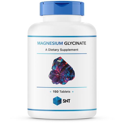 Глицинат Магния SNT Magnesium Glycinate 200 mg - 150 Tablets фото, описание