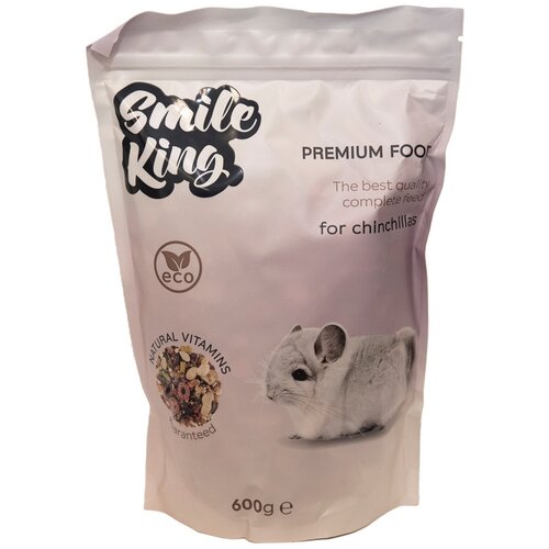 Корм для шиншиллы премиум Smile King 600г (Беларусь) фото, описание