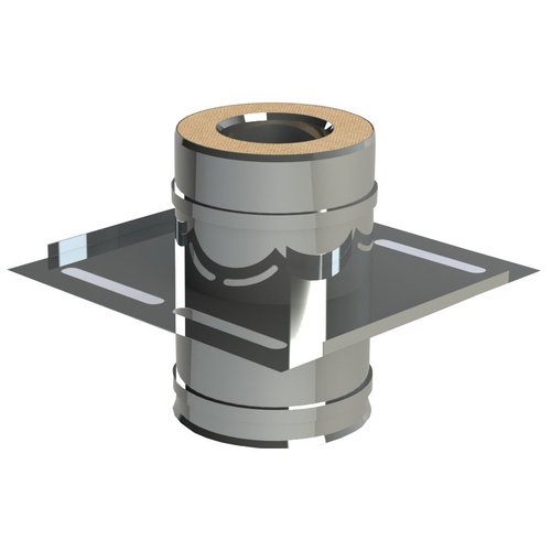 Площадка опорная проходная сэндвич D=150x210 (0.5/430*0.5/430) нержавеющая фото, описание