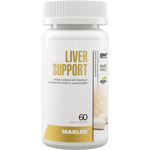 Витаминный комплекс для здоровья печени Maxler Liver Support 60 vcaps фото, описание