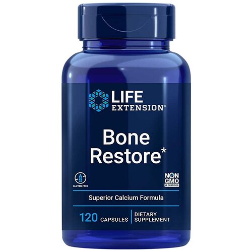 Капсулы Life Extension Bone Restore with Vitamin K2, 220 г, 120 шт. фото, описание