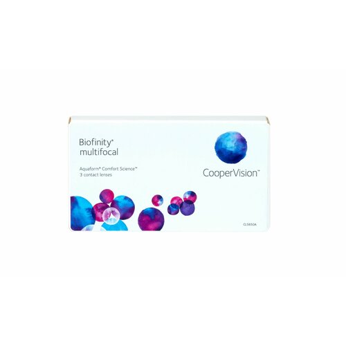 CooperVision Мультифокальные линзы Biofinity multifocal -1,25, +2,50D фото, описание