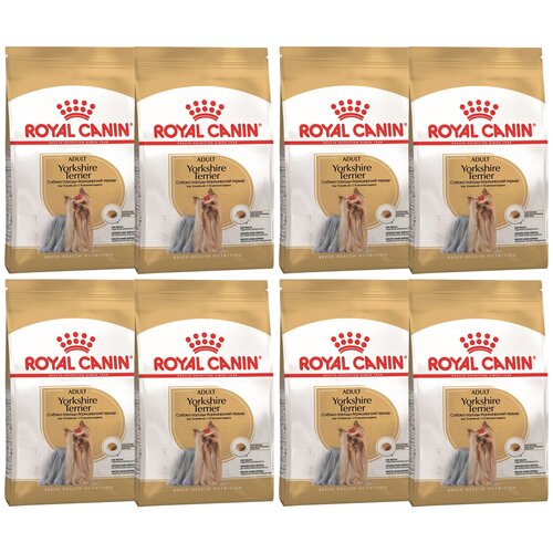 Сухой корм для собак Royal Canin породы Йоркширский терьер, для здоровья кожи и шерсти 1 уп. х 6 шт. х 1500 г фото, описание