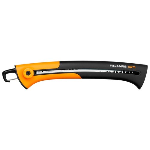 Пила садовая FISKARS Xtract SW 75, оранжевый/черный/серебристый фото, описание