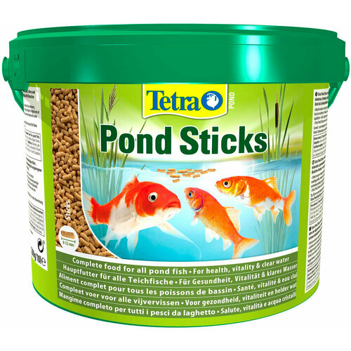 TETRA POND STICKS - Тетра корм-гранулы для прудовых рыб (10 л) фото, описание