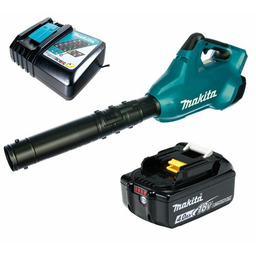 Аккумуляторная садовая воздуходувка Makita DUB362RM 18V, 1x4.0Ah, DC18RC, Li-Ion фото, описание