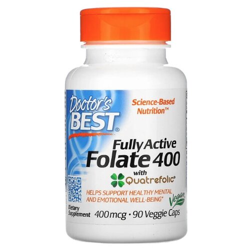 фото Fully Active Folate капс., 100 г, 90 шт., купить онлайн за 1993 рубл.