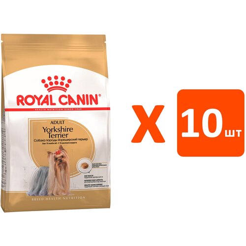 ROYAL CANIN YORKSHIRE TERRIER ADULT для взрослых собак йоркширский терьер (0,5 кг х 10 шт) фото, описание