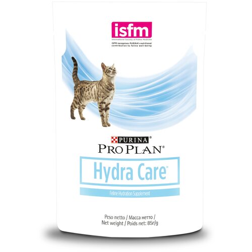 Purina Pro Plan Veterinary Diets Hydra Care влажный корм для кошек способствующий увеличению потребления воды 85г фото, описание