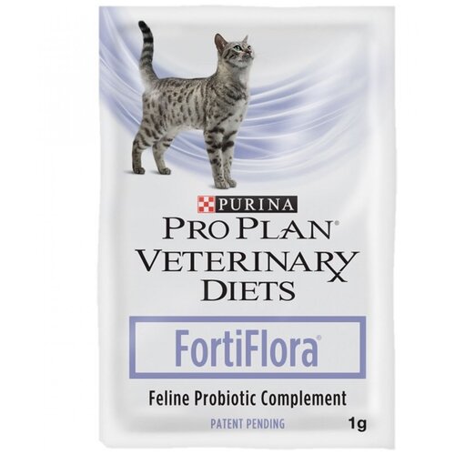 Кормовая добавка Pro Plan Veterinary Diets Forti Flora для кошек и котят  1 г х 10 уп. фото, описание