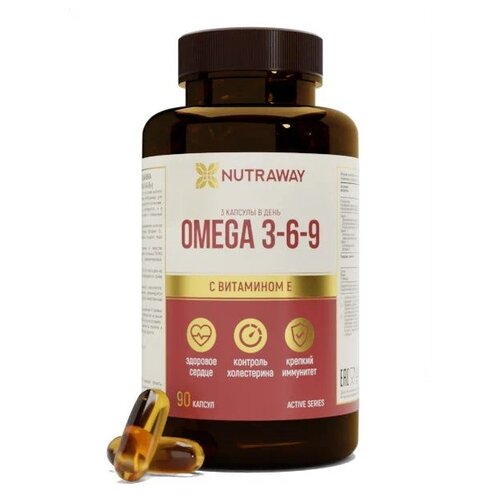 Nutraway Omega 3-6-9 капс., 90 шт. фото, описание