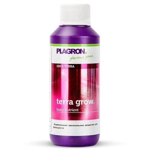 Удобрение Plagron Terra Grow, 0.1 л, 200 г, 1 уп. фото, описание