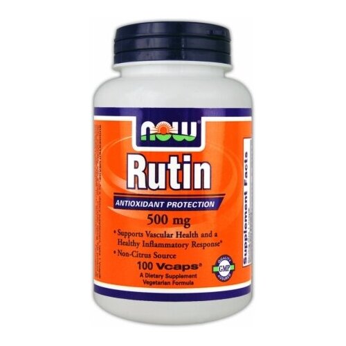 Активное долголетие NOW Rutin 450 Mg 100 капс фото, описание