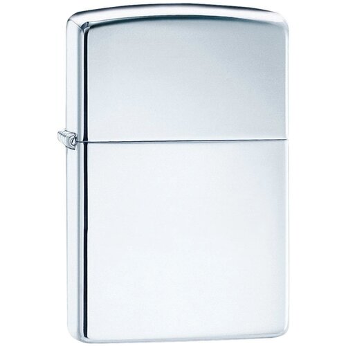 Оригинальная бензиновая зажигалка ZIPPO Classic 250 с покрытием High Polish Chrome фото, описание