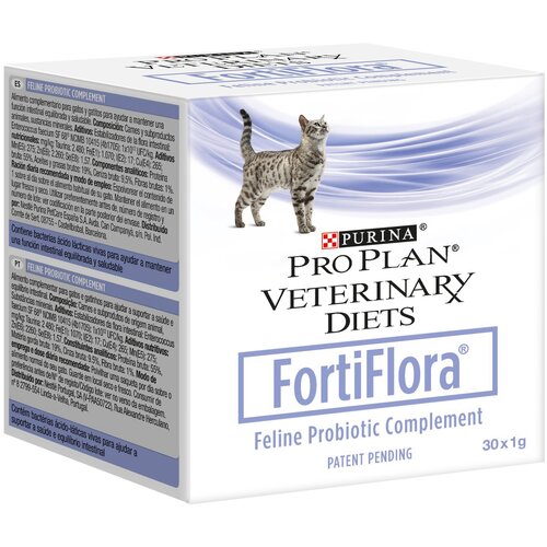 Добавка в корм Pro Plan Veterinary Diets Forti Flora для кошек 30 г фото, описание