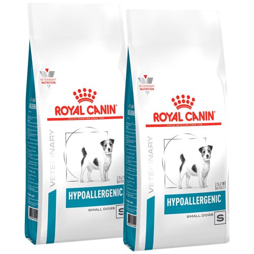 ROYAL CANIN HYPOALLERGENIC SMALL DOG S для взрослых собак маленьких пород при пищевой аллергии (1 + 1 кг) фото, описание