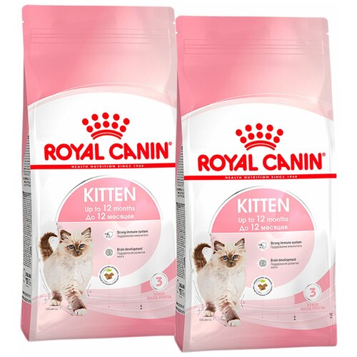 Сухой корм ROYAL CANIN KITTEN 36 для котят (1,2 + 1,2 кг) фото, описание