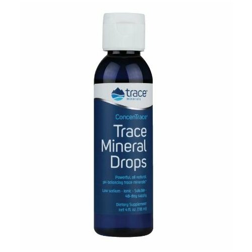 Общие витаминно минеральные комплексы Trace Minerals Mineral Drops (118 мл) фото, описание