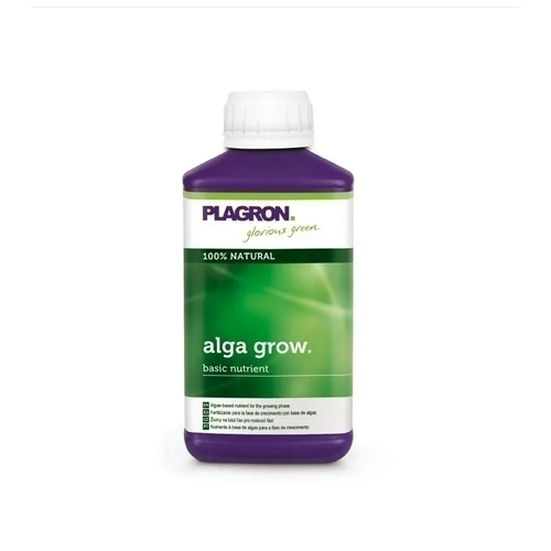 Удобрение для растений Plagron Alga Grow 250мл, органическое удобрение для роста растения фото, описание