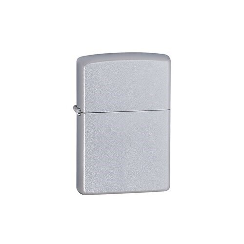 Оригинальная бензиновая зажигалка ZIPPO Classic 205 с покрытием Satin Chrome™ фото, описание