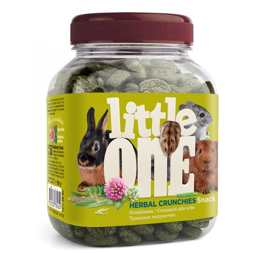 Лакомство для кроликов Little One Snack Herbal crunchies, 100 г фото, описание