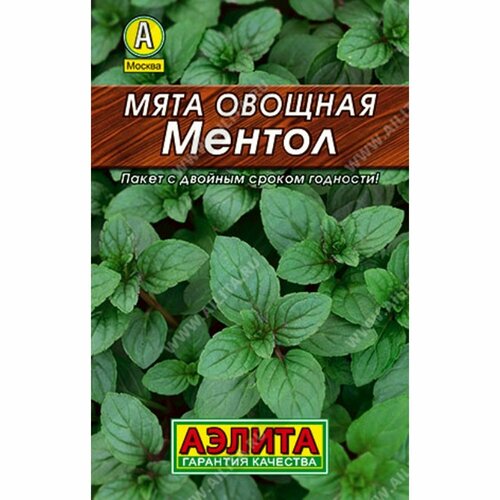 Семена Мята Ментол ЛД (Аэлита) 0,04г фото, описание