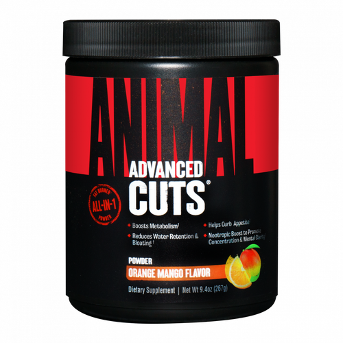 Комплекс для жиросжигания Animal Cuts Powder, апельсин-манго, 265 г фото, описание