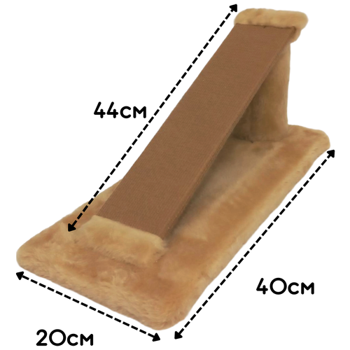 Когтеточка для кошек ковровая с пропиткой *Горка* фото, описание
