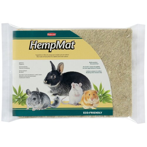 PADOVAN HEMP MAT коврик для грызунов и кроликов пенька большой 50 х 115 см (1 шт) фото, описание