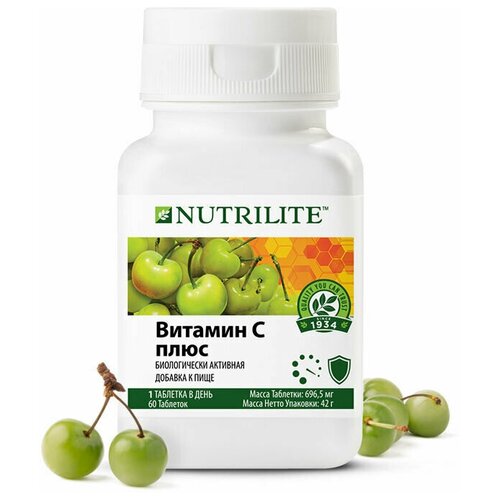 NUTRILITE™ Витамин С плюс, 180 таб. фото, описание